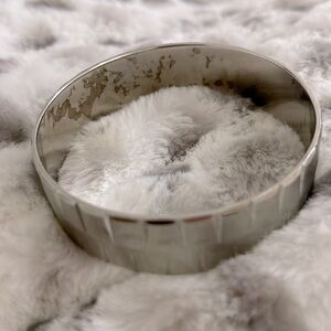 Men’s Silver Bracelet…solid…8 1/2 “ X 1  1/2”